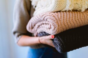 Drying clothes and storing them