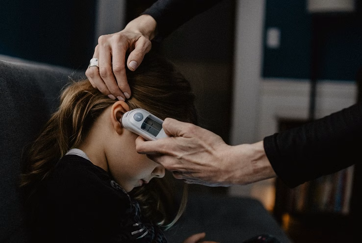 caring for a sick child